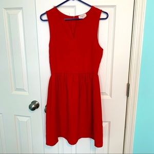 Everly size medium red dress‎